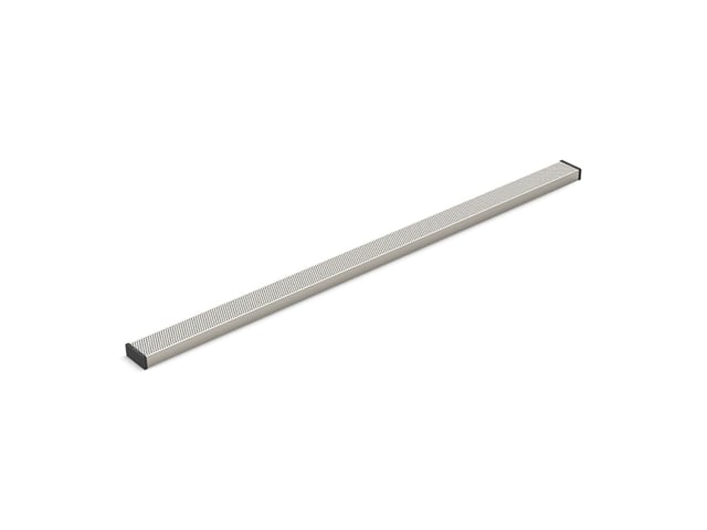 2-1/2" x 48" linear drain grate with perforated pattern