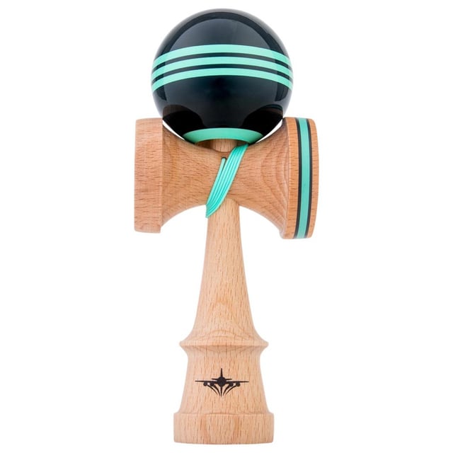 Kaizen Triple Stripe - Jet Shape - Black & Teal
