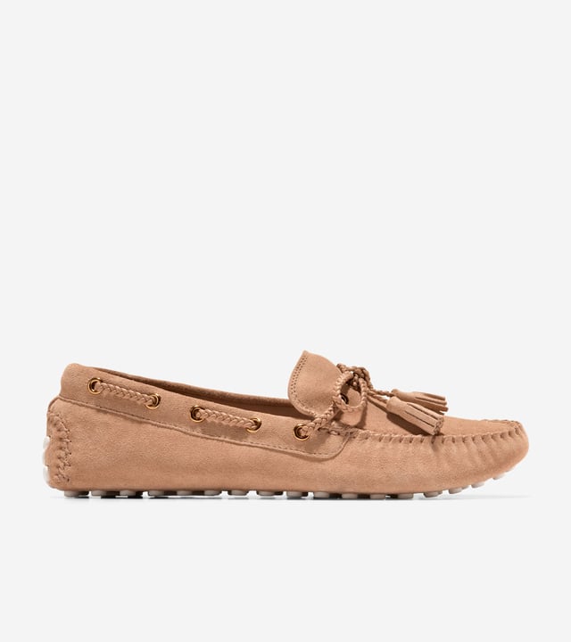 Women's Gissella Drivers in Gold | Cole Haan