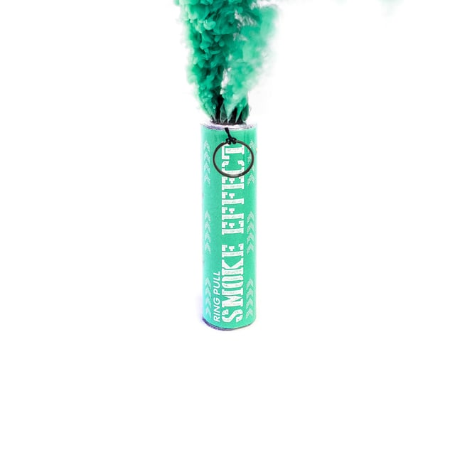 Ring Pull Mini Smoke Bomb (Teal)