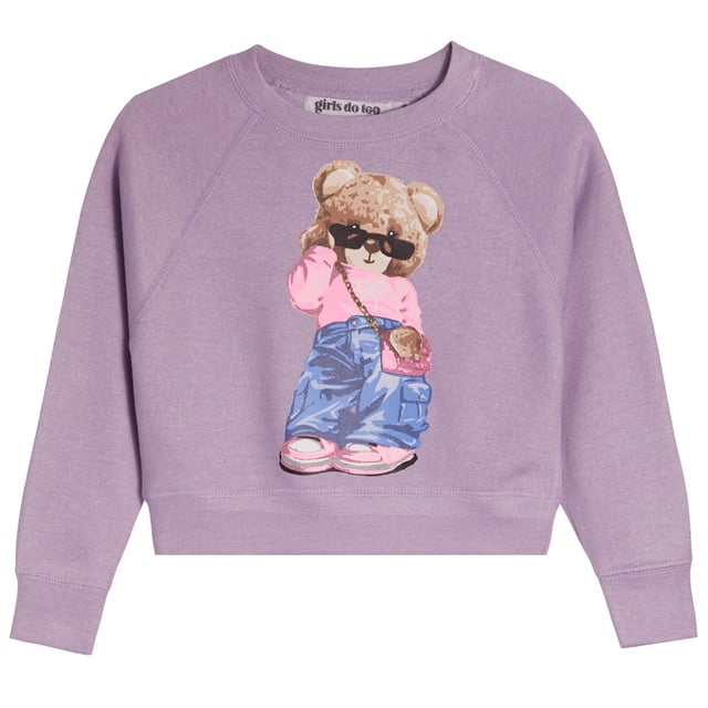 Crewneck Sweatshirt With Bear