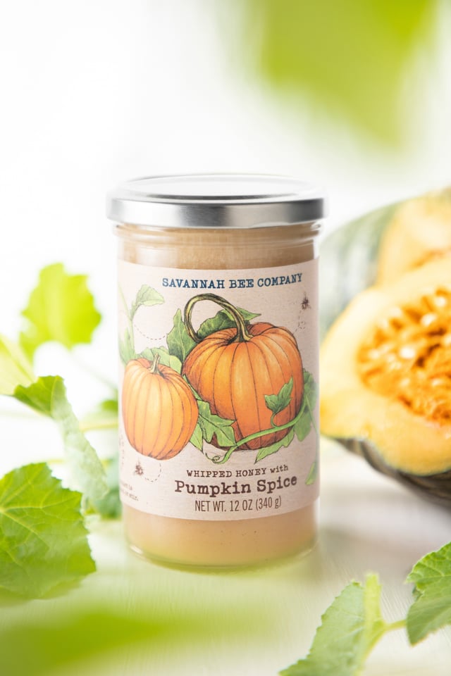 Pumpkin Spice Whipped Honey