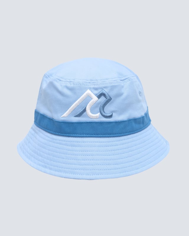Double R Bucket Hat in Sky Blue