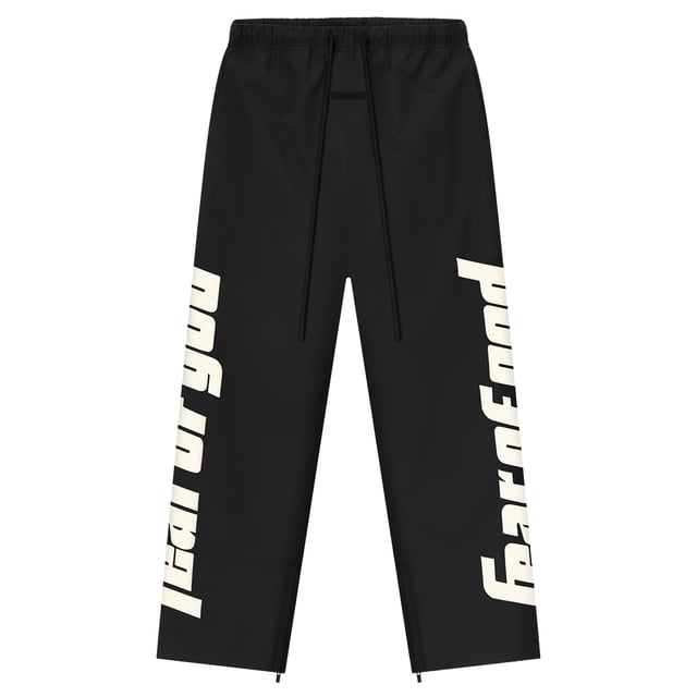 Men's Fear of God x MLB Black Relaxed Trackpants