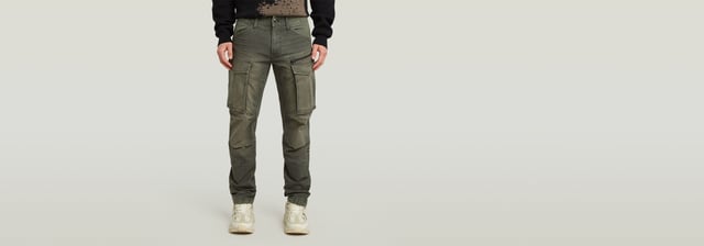 Rovic Zip 3D Regular Tapered Pants