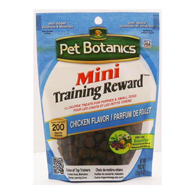 Pet Botanics Mini Training Reward Chicken Flavor Dog Treat