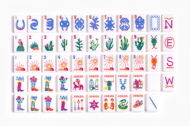 The Ranch Line: Flat Top Ranch Mahjong Tiles