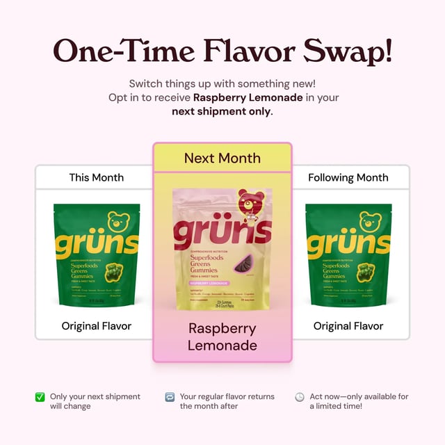Swap to Raspberry Lemonade