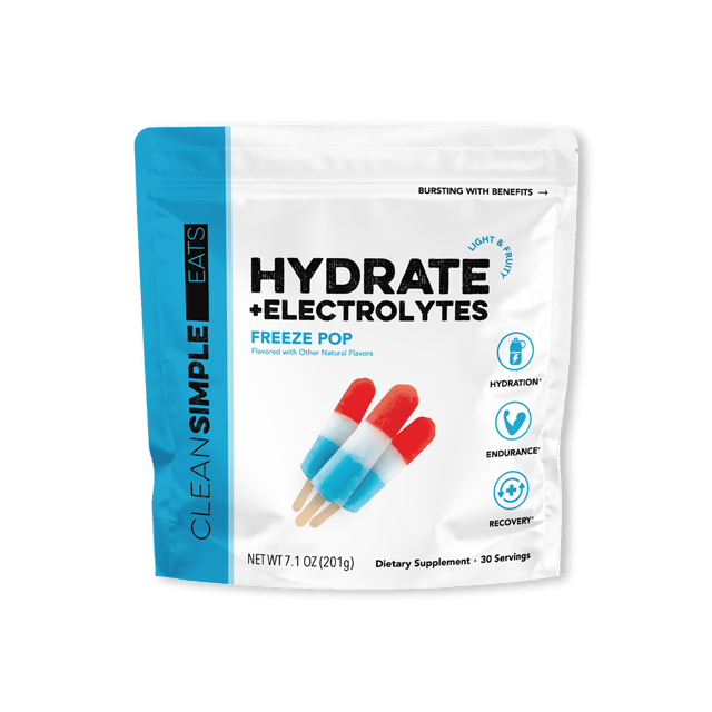 Hydrate + Electrolytes: Freeze Pop (30 Serving Bag)