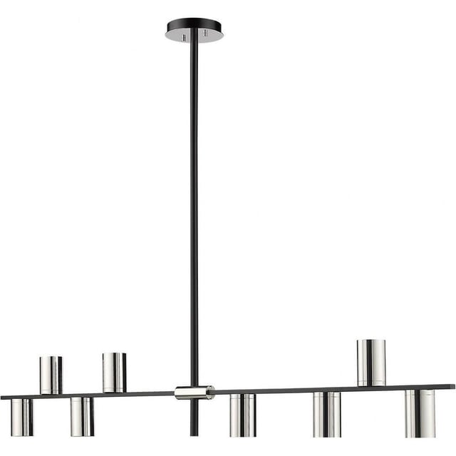 Kenmore Promenade - 8 Light Chandelier In Architectural Style-8 Inches Tall and 5 Inches Wide