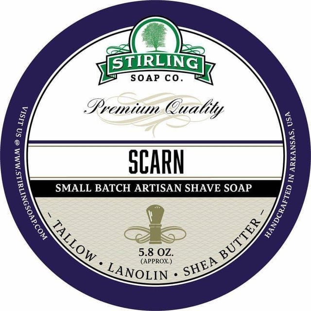 Stirling Soap Co. Scarn Shaving Collection