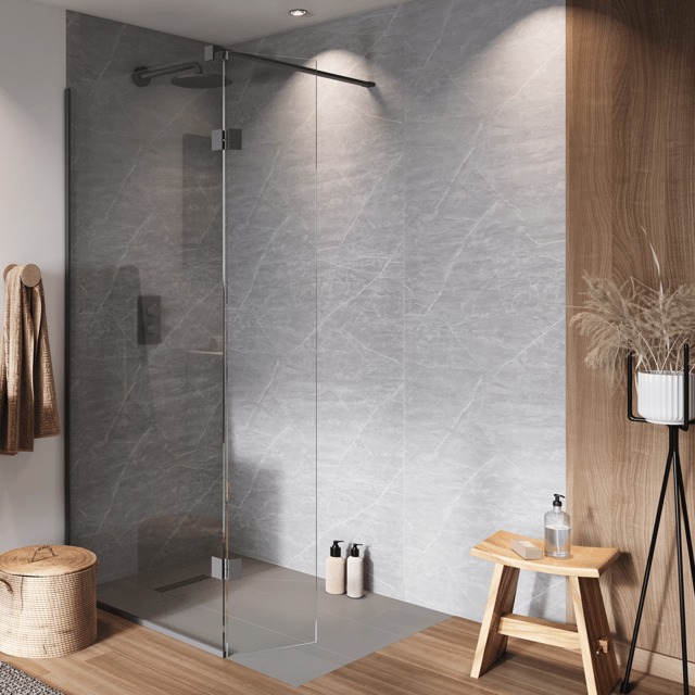 Terma Dexter Matt Black Heated Towel Rail 1220 x 500mm
