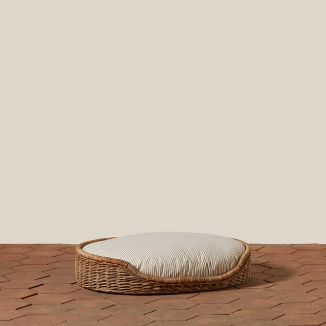 Boone Woven Dog Bed 