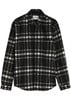 Checked flannel overshirt 