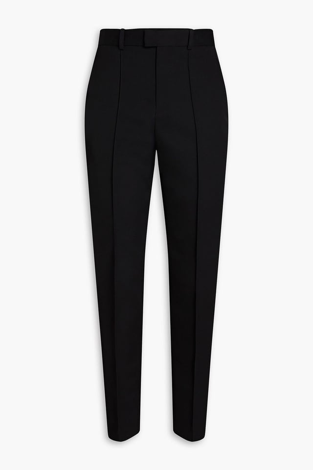 Slimyan slim-fit wool-twill pants - black - One Size