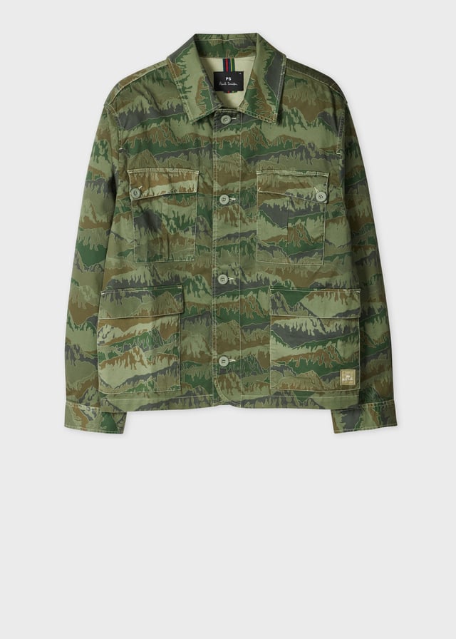 Khaki 'Mountain Camo' Field Jacket