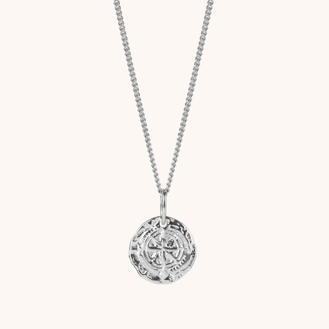 Guiding Star Necklace Silver