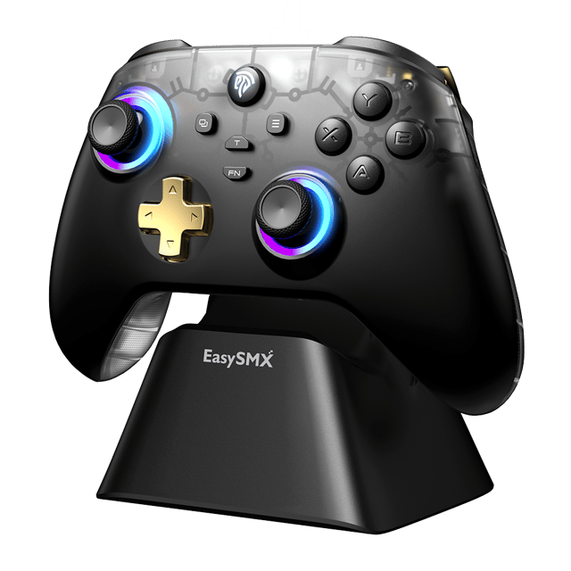 EasySMX® D05 Multiplatform Gaming Controller with Charging Dock, Hall Effect Joysticks and Triggers