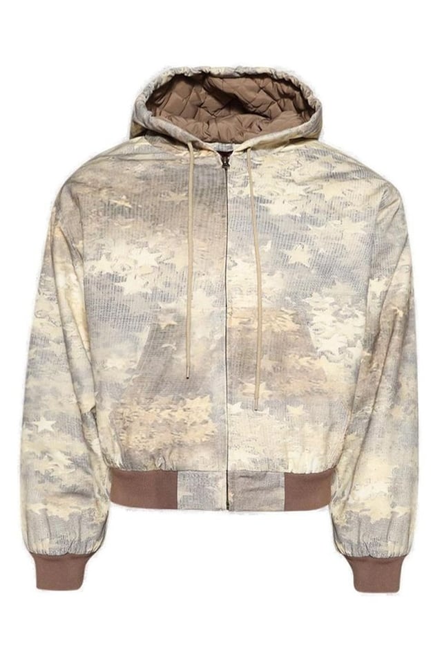 Praying Star Zipped Jacket