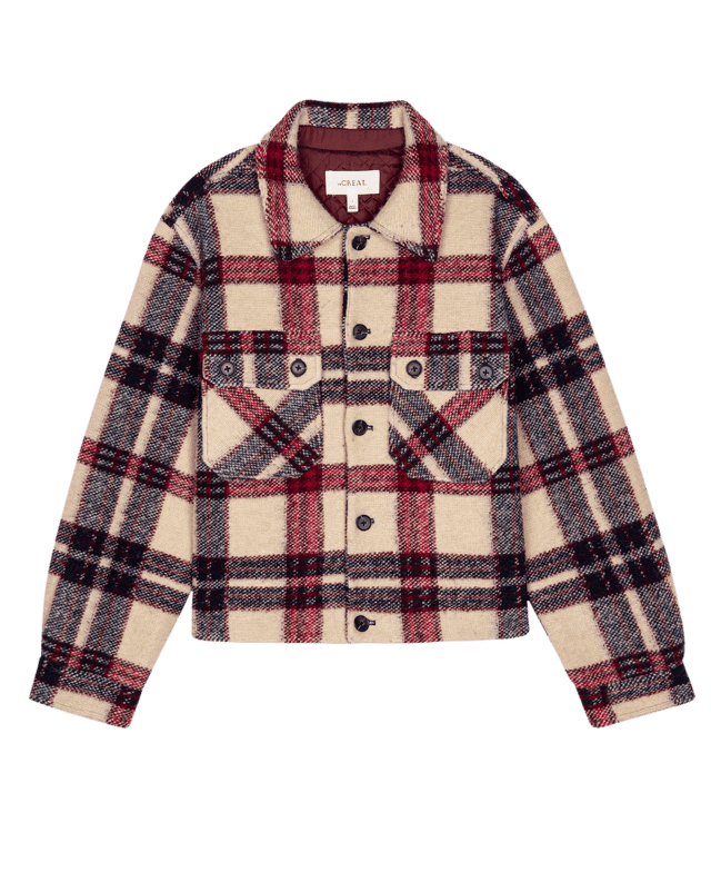 The Smith Jacket. -- Larkspur Plaid