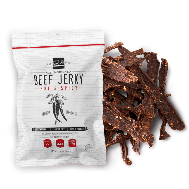 OLD FASHIONED - HOT & SPICY BEEF JERKY