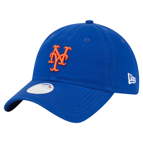 Women's New York Mets  New Era Royal Ornament 9TWENTY Adjustable Hat