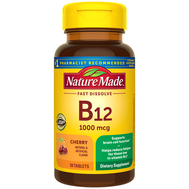 Vitamin B12 1000 mcg Fast Dissolve Tablets
