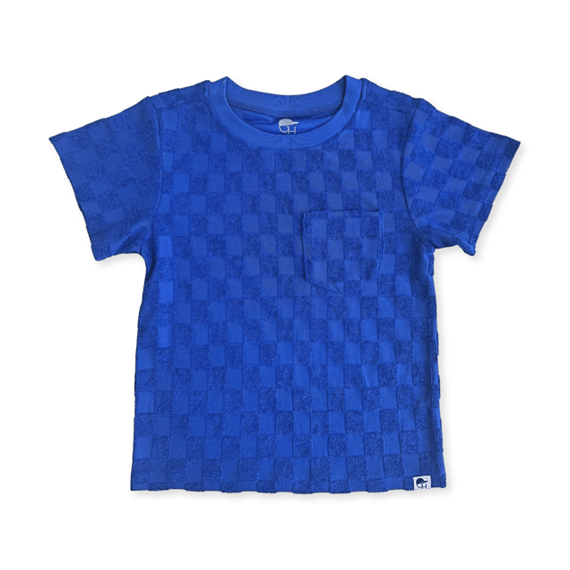 Check Terry Pocket Tee