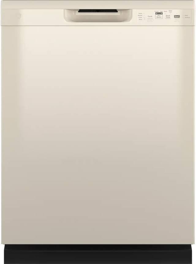 GE Front Control Dishwasher - Biscuit Tan