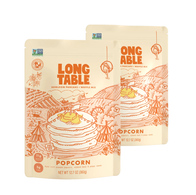 Popcorn Pancake and Waffle Mix | 2 Pack