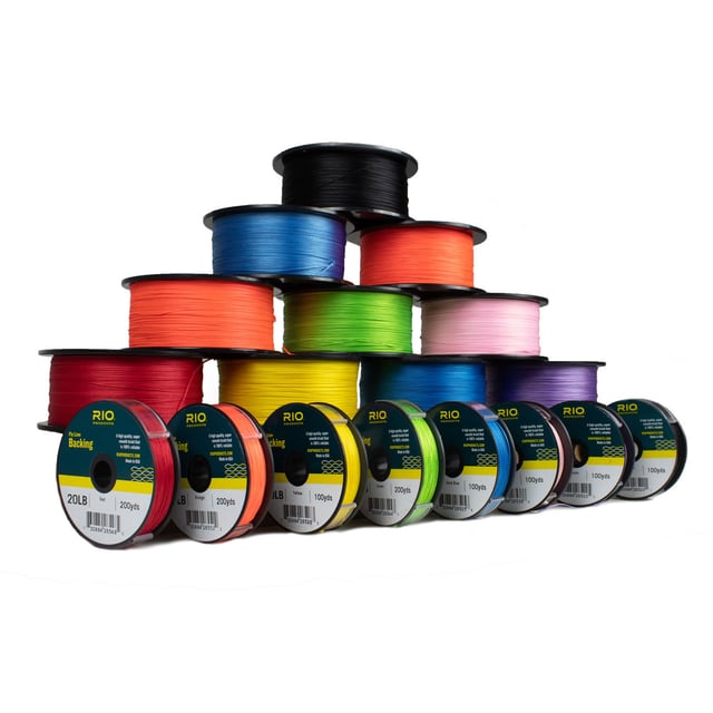 RIO Dacron Fly Line Backing 20lb, 30lb, 100, 200, 300 yd spools FREE SHIPPING