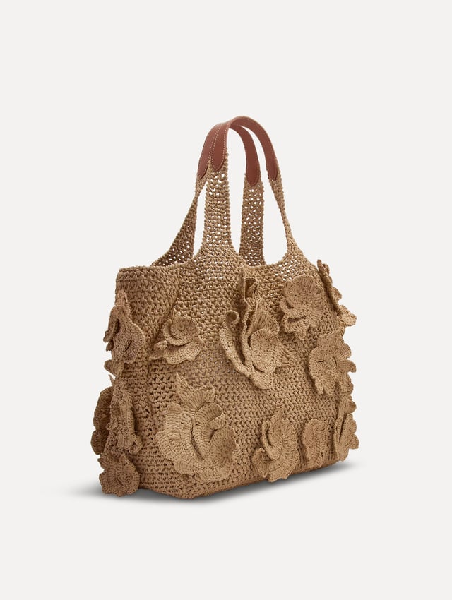 The Topaz in Crochet Raffia