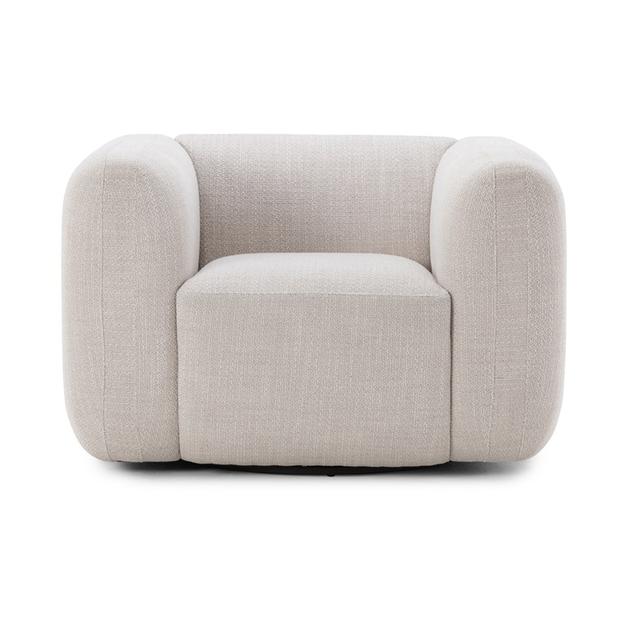Nara Swivel Chair In Gibson Wheat