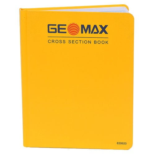 GeoMax Cross Section Field Book (839920)