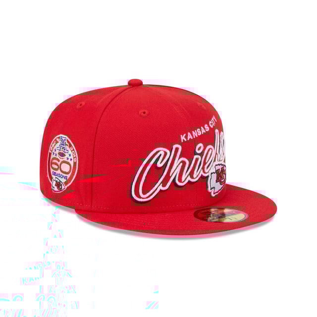 Kansas City Chiefs Script Sided 59FIFTY Fitted Hat