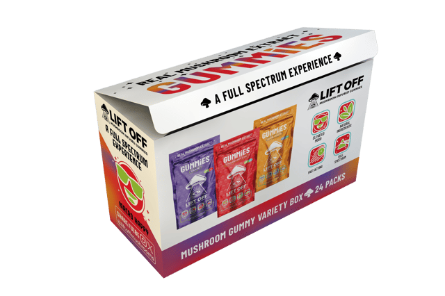 Mushroom Gummies 24 Variety Pack