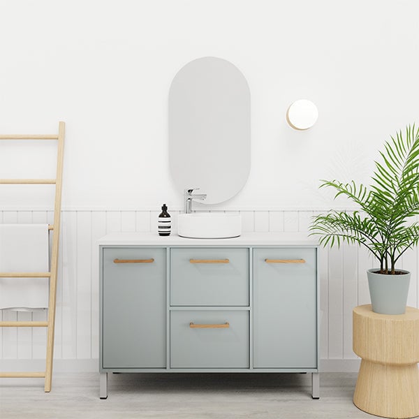 Marquis Palm Floor Standing Vanity on Legs