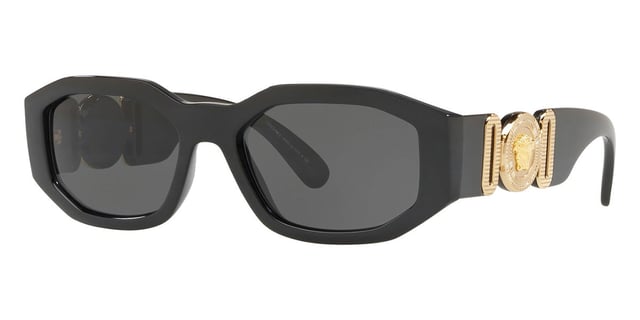 Versace 4361 GB1/87 Medusa Biggie Sunglasses - As Seen On Kim Kardashian & Jack Harlow
