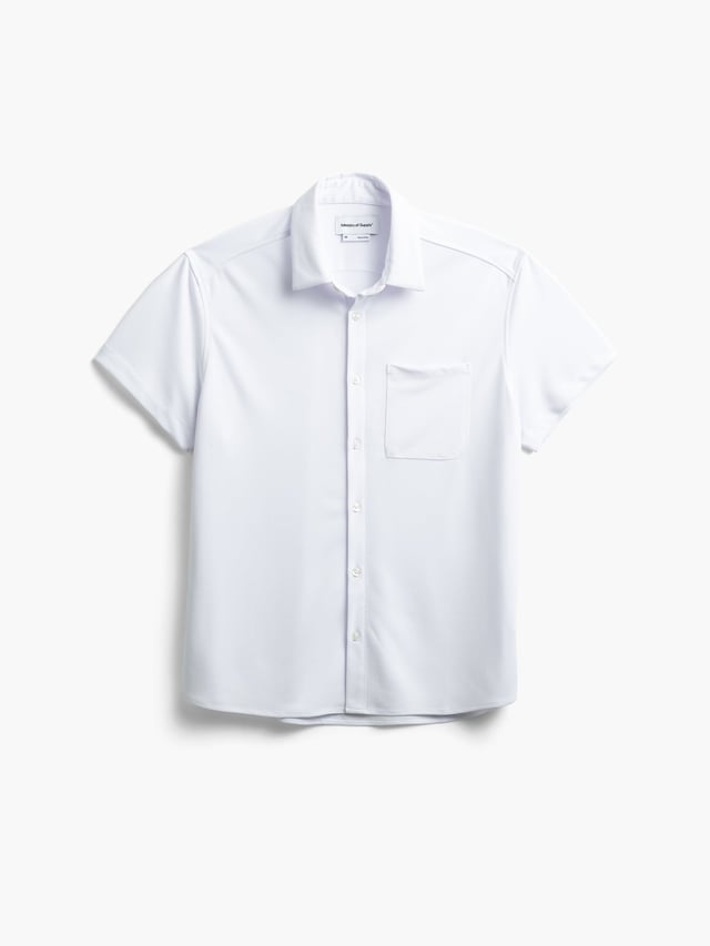 Men's Apollo Short Sleeve Sport Shirt - White (0N)