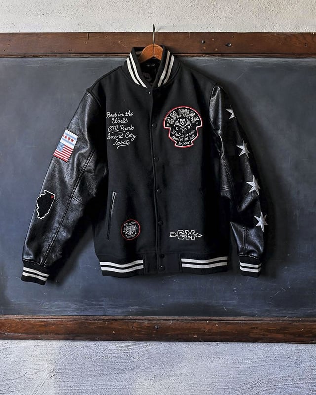 CM Punk Best In The World Melton Jacket