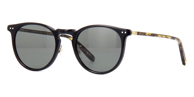 Garrett Leight Ocean 2071 BK-BKA-G/G15 - As Seen On Leonardo DiCaprio