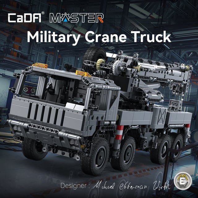 CaDA Master Military Crane Truck C61507W