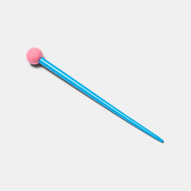 Gum Ball Hair Stick in Blue + Pink