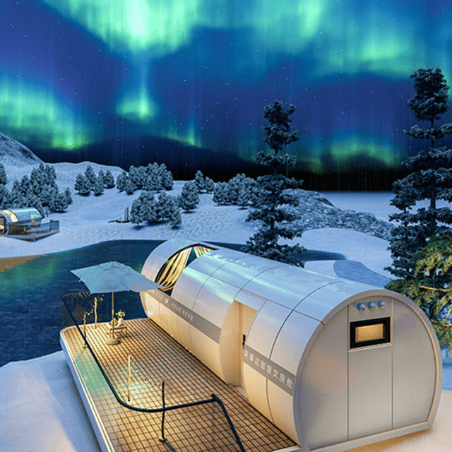 High-Tech Capsule Retreat Star Series N30 Modular Camping Pod House