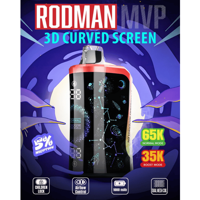 RODMAN MVP 65K Puffs Disposable Vape