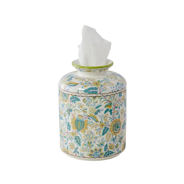 Pastel Garden Tissue Holder