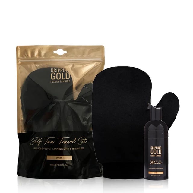 Dripping Gold Self Tan Travel Set