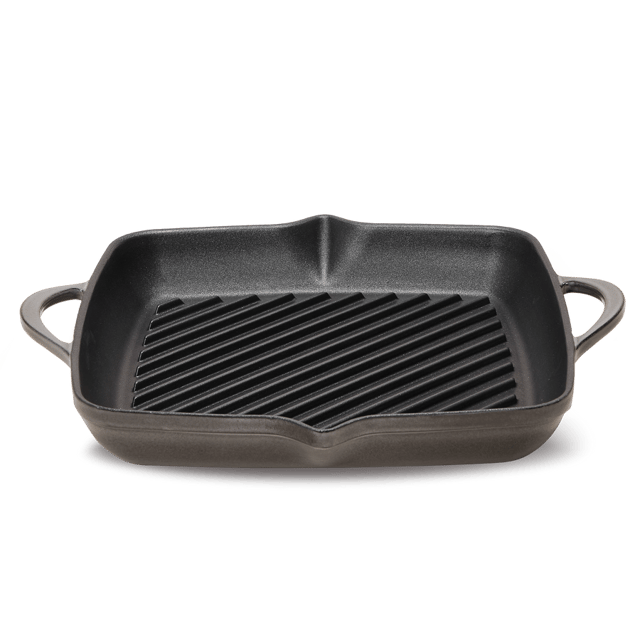 Grill-Any-Season Enamel Grill Pan