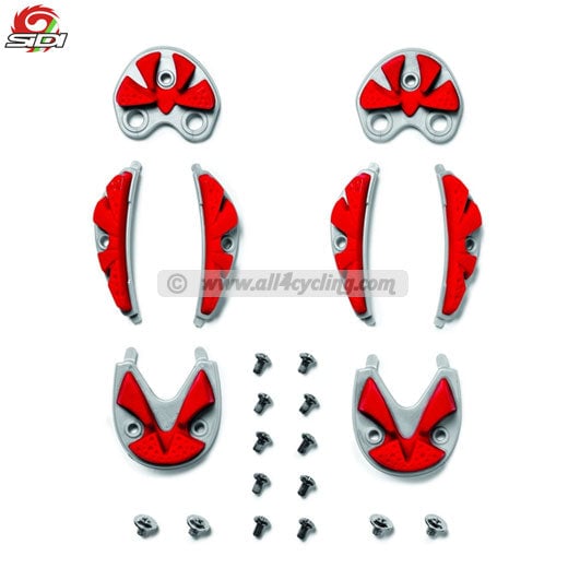 Replacement Sole Inserts for SRS Sidi - Red