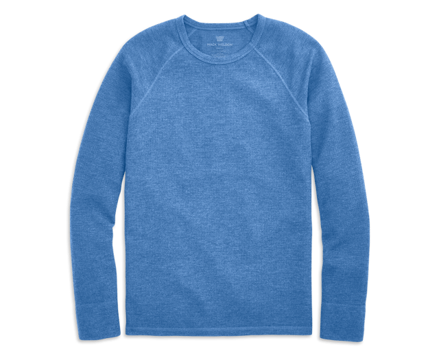 WARMKNIT Waffle Long Sleeve Crew